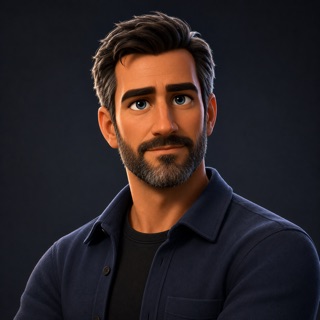 Illustration des KI-Agenten David von Vevero Consulting